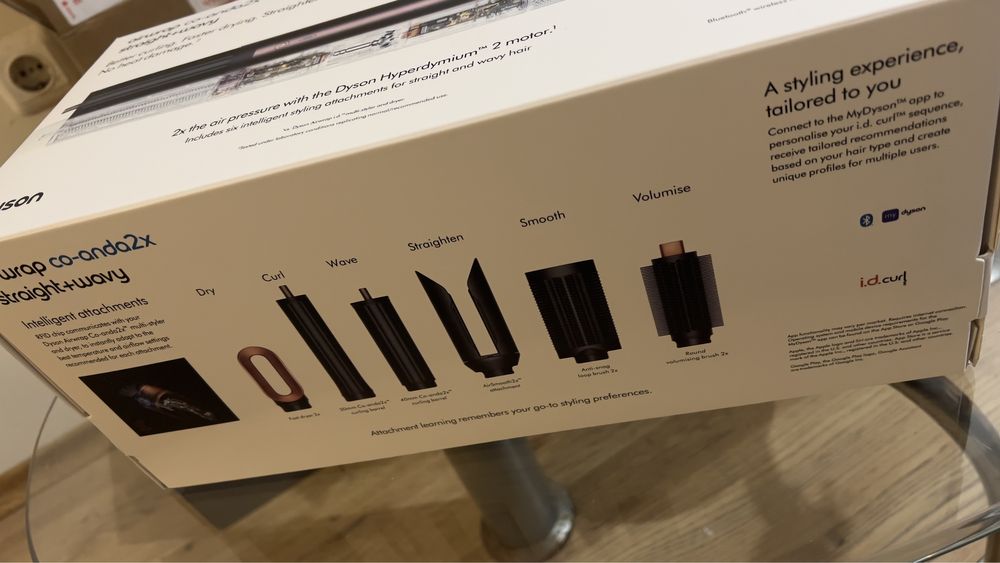 НОВ Dyson Airwrap HS09 Coanda 2x – Jasper цвят | Неразпечатан