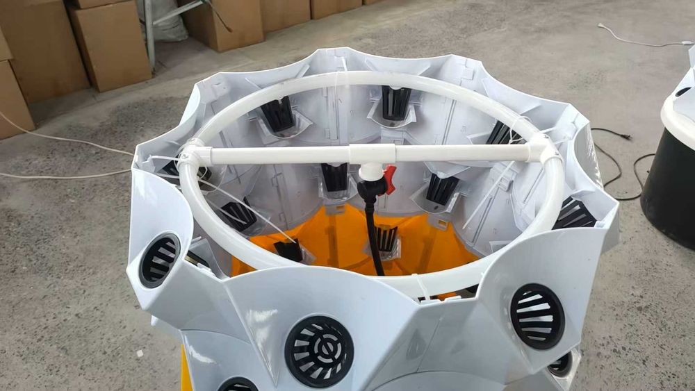 Вертикална система за ПРОИЗВОДСТВО НА ЯГОДИ И ЗЕЛЕНЧУЦИ Хидропоника 96