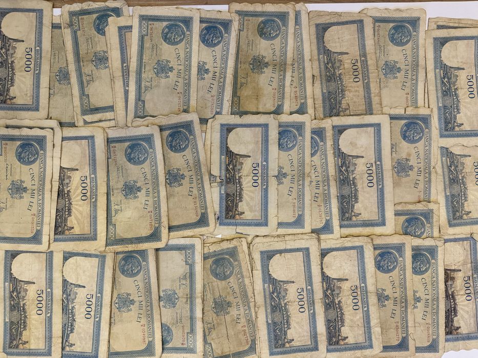 Colectie bancnote 5000 Lei din 1945