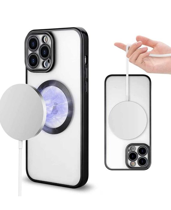 Husa cu incarcare magnetica pentru iphone 12 Pro , 12 Pro Max