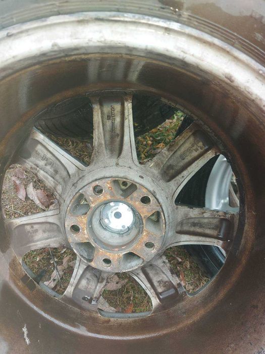 Джанти с зимни гуми БМВ