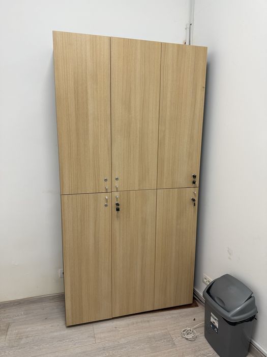 Dulap tip vestiar 3 copuri x 6 vestiare