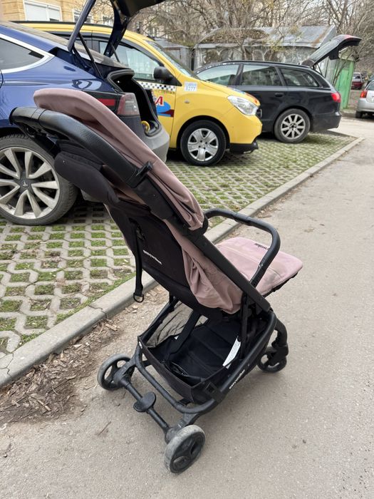 Детска количка розова ДВЕ КОЛИЧКИ Easywalker pink