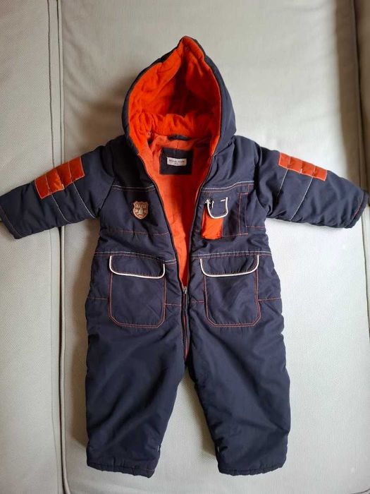 Бебешки зимен гащеризон за бебе 12месеца