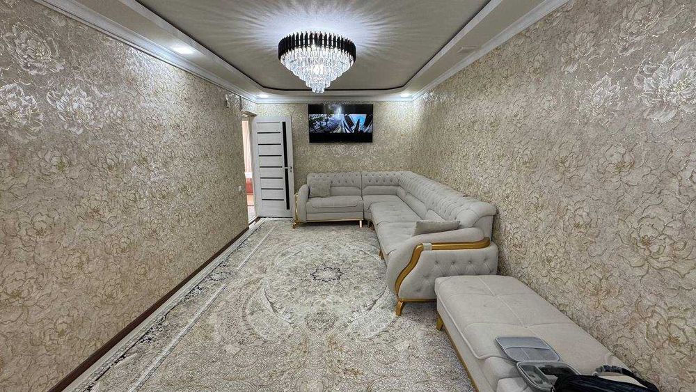 Шахар маркази Фреш супермаркети. 3-qavatda 3-xona yevro remont ID:1348