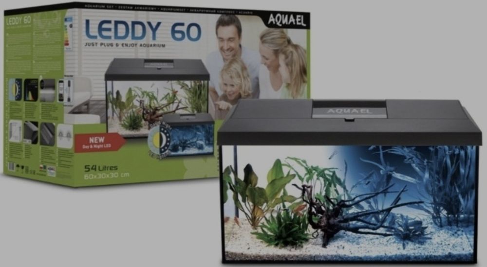 Аквариум AQUAEL, набор Leddy 60 54 л б/у