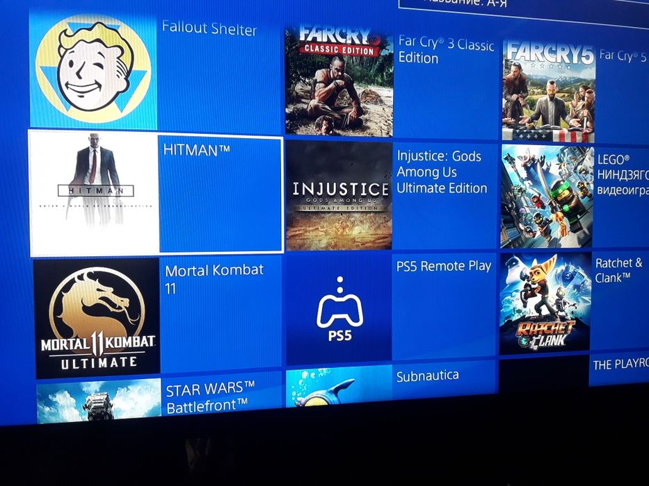 PS4 25 игр в отличном состоянии!