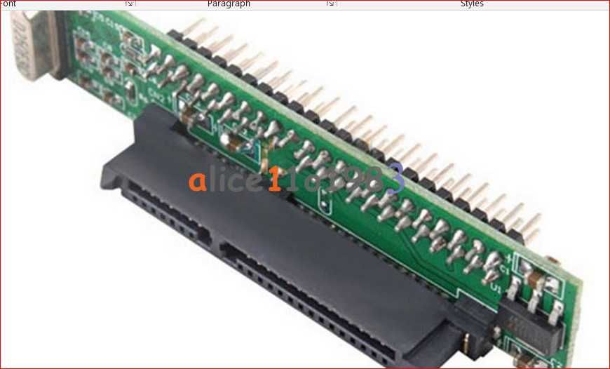 Adaptor HDD  SSD SATA 22pini la IDE 44pini pt laptop