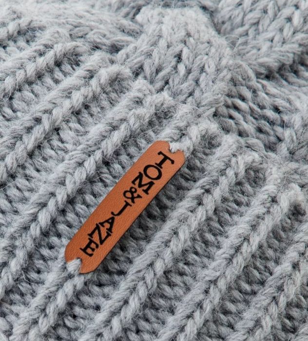 Шапка со снудом модная