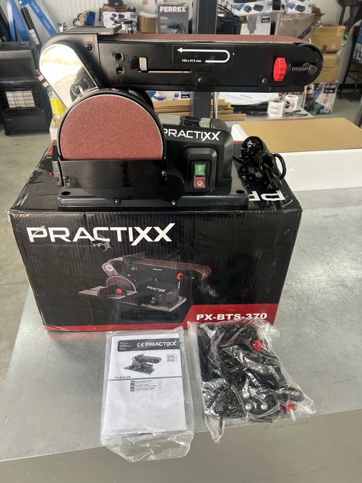 Лентов  Дисков шлайф комбиниран - Scheppach BTS800Vario 400W