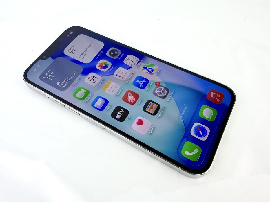 Apple iPhone 13 Pro Max 128GB Silver Отличен!