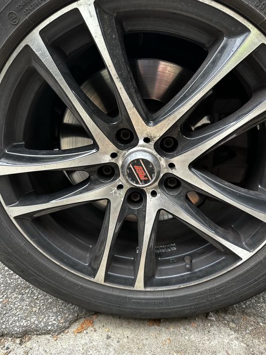 Jante BMW X3 R17 cu cauciucuri M+S