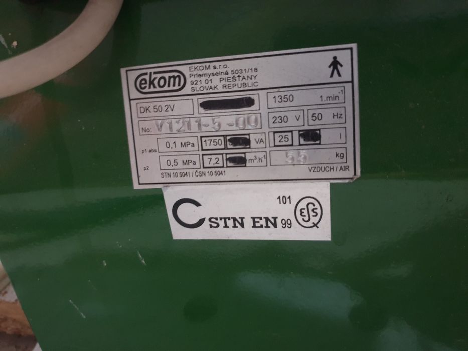 Компрессор Ekom Dk50 2v S/M Медицинский