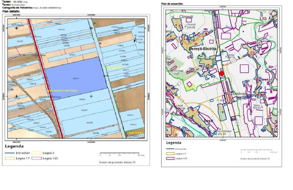 Teren extravilan 88.880 MP la E85!