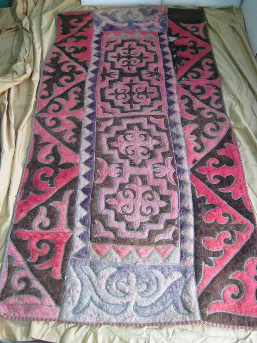 Ковер Кошма Антикварная Ручная Работа 2Метра 20 см на 1Метр 20 См