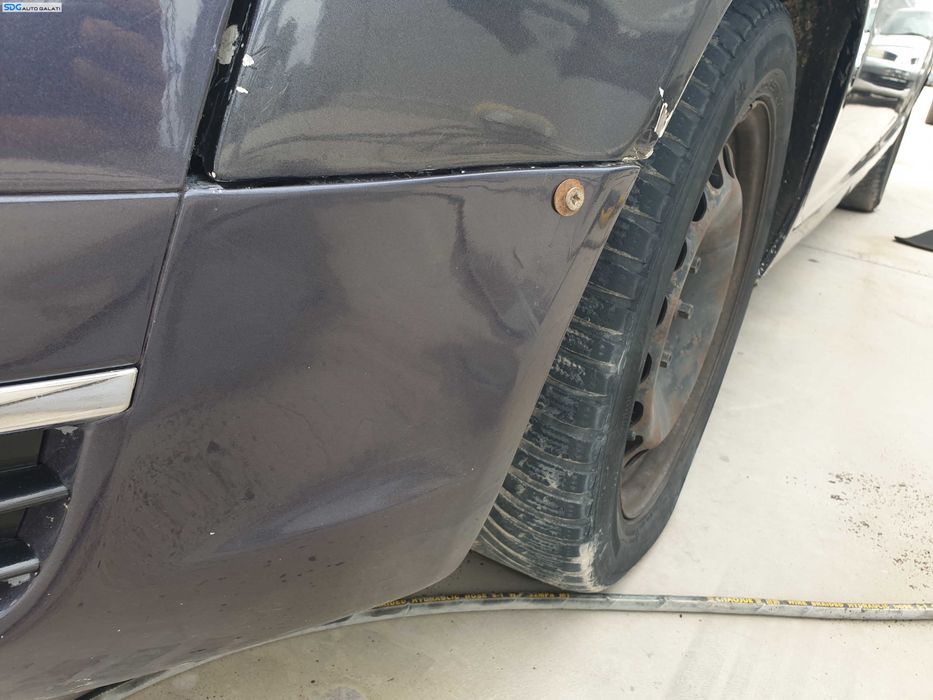 Bara Spoiler Fata Goala cu Grila si Emblema cu Defecte Audi A6 C6 NFL Non Facelift 2004 - 2008 Culoare Oyster Grey Met LZ7Q [K8514] [K8515]