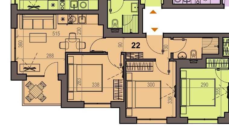 Продава се Тристаен апартамент в с. Равда, Област Бургас - 67 кв.м за 1492 €/кв.м - Снимка #1