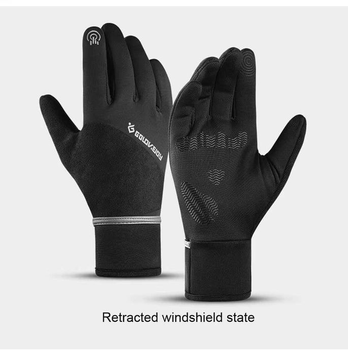 Спортивные перчатки ветрозащитные, перчатки для бега и велосипеда