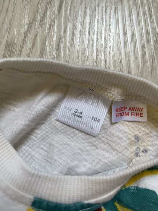 Футболки ZARA, ромпер H&M