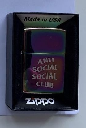 Anti Social Social Club "Allergic" Zippo bricheta
