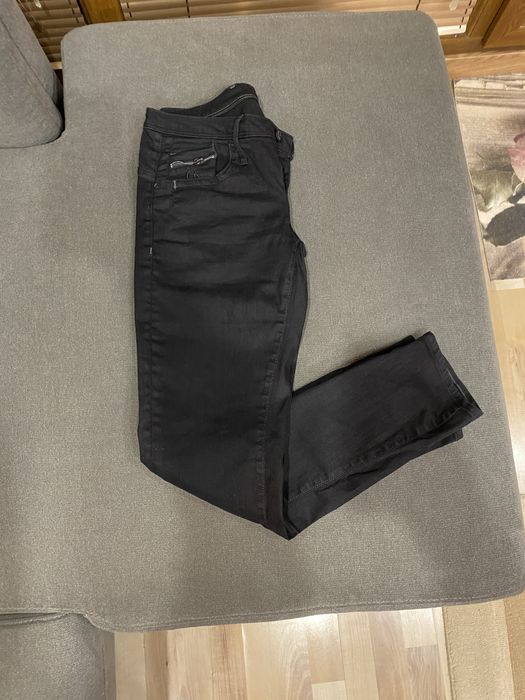 Дамски дънки G-star черни