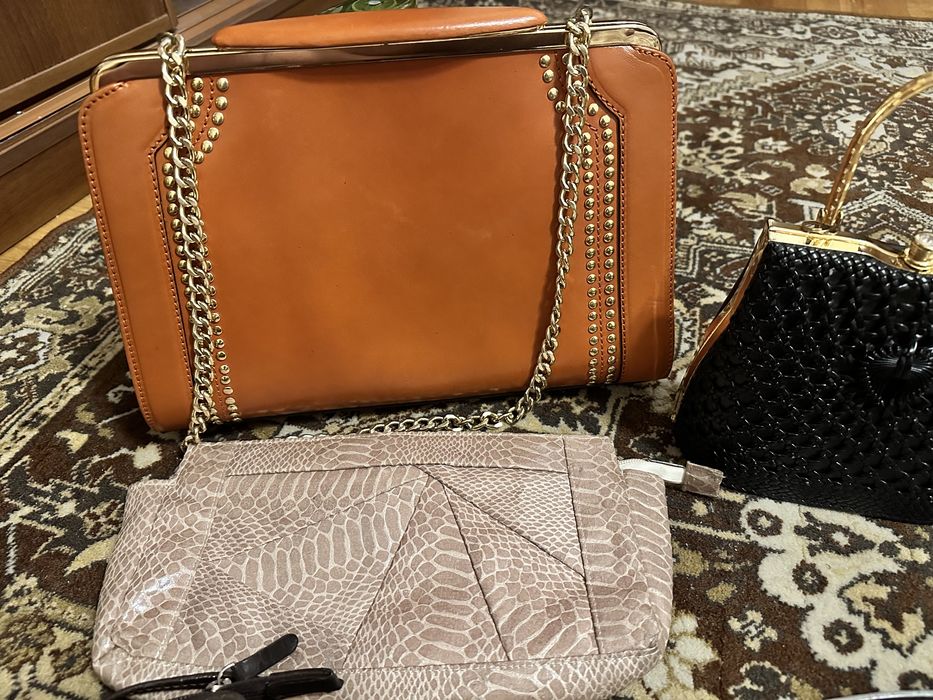 Чанта естествена кожа Prince