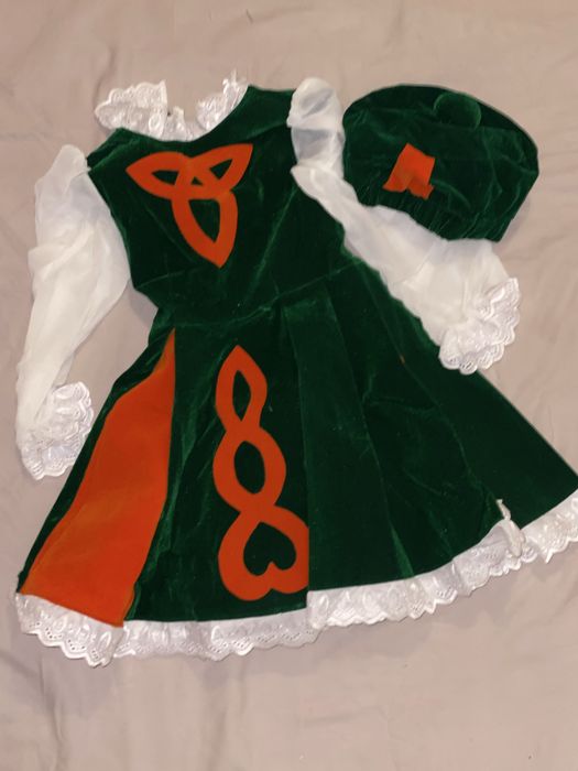 Костюм «Ирландский танец / Помощница Санты / Лепрекон»