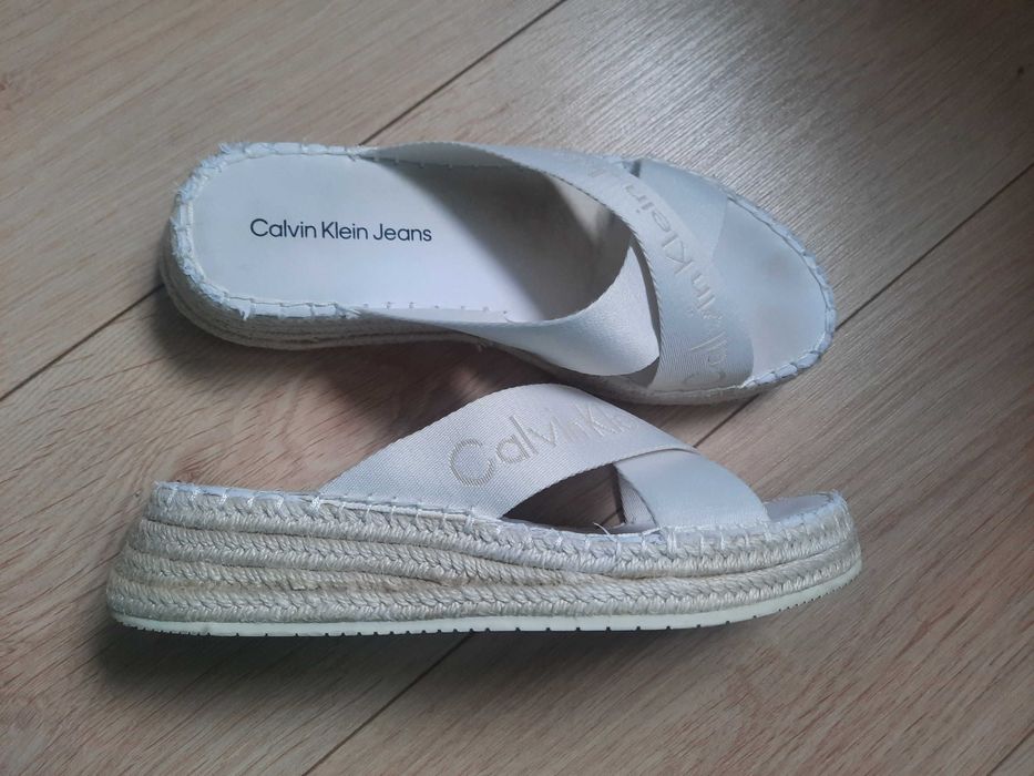 Slapi espadrile Calvin Klein 25 cm mar 38/39