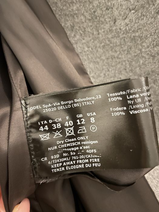 Palton gri lana CINZIA ROCCA