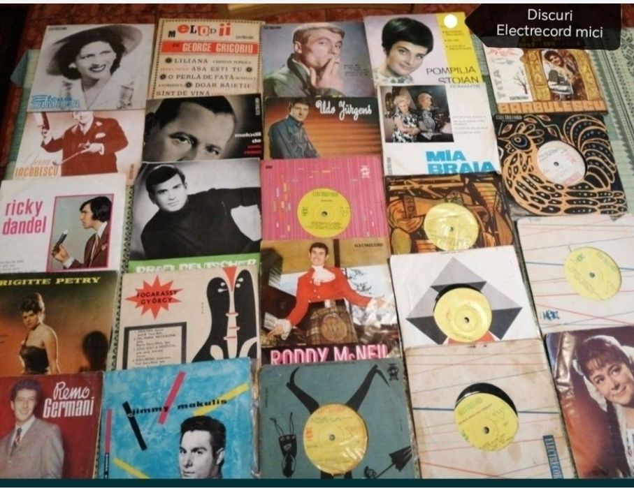 Colecție viniluri vechi