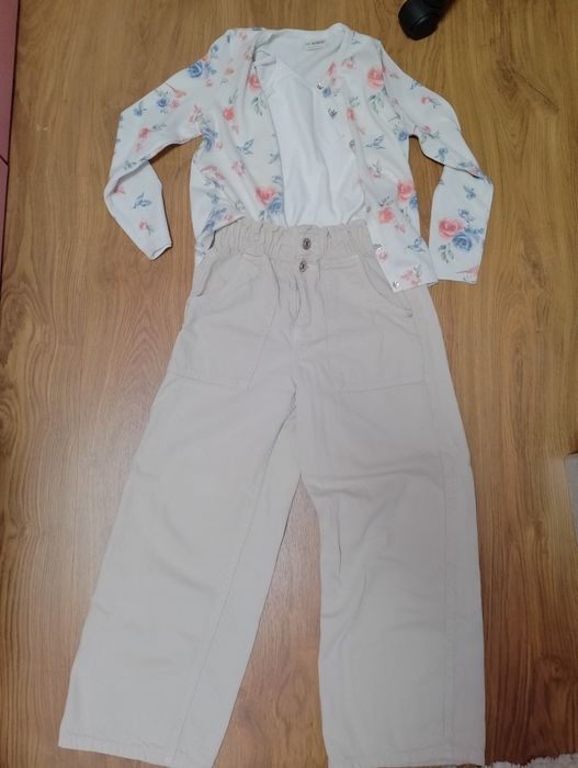 Дънки Zara kids широк крачол