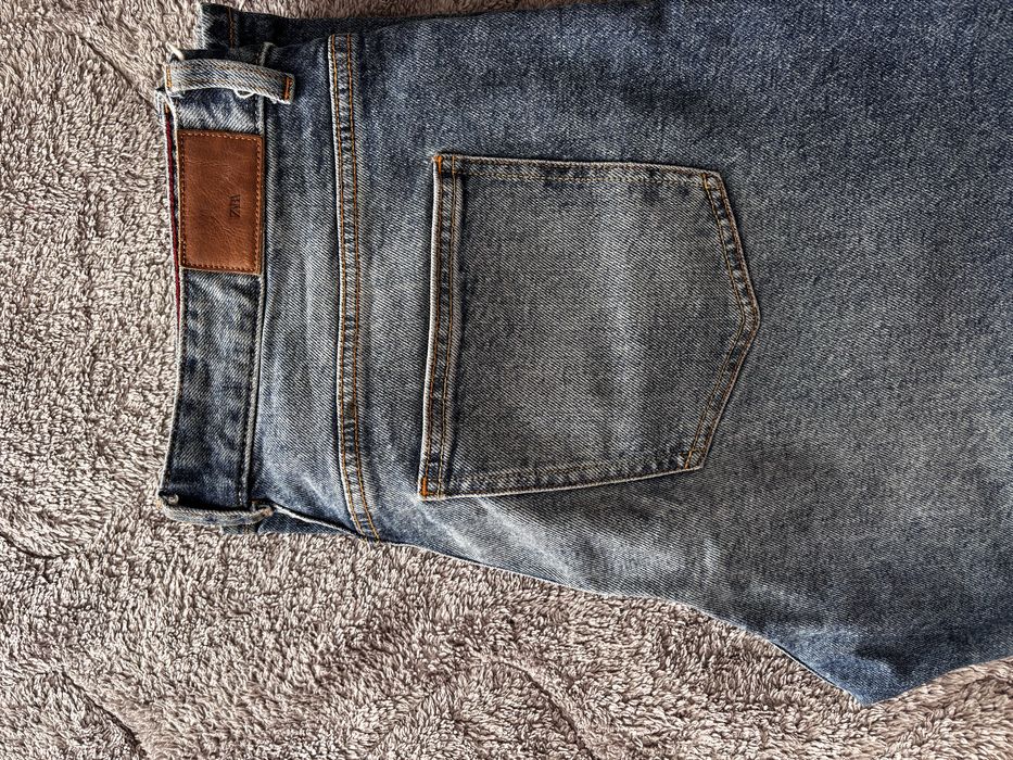 Дамски дънки Zara, класическо синьо