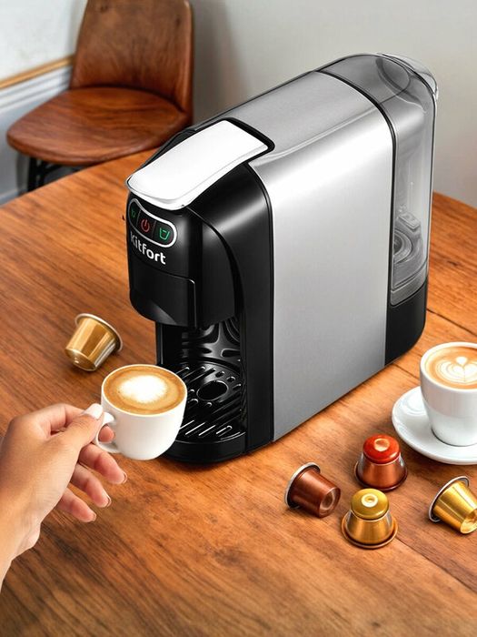 Кофеварка "3 в 1" Kitfort КТ-7508