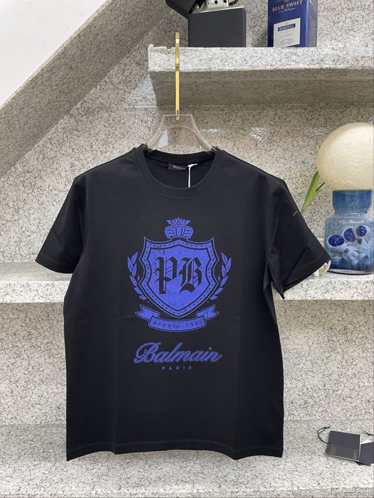 Tricou Balmain , calitate premium , pe comanda , nou , L