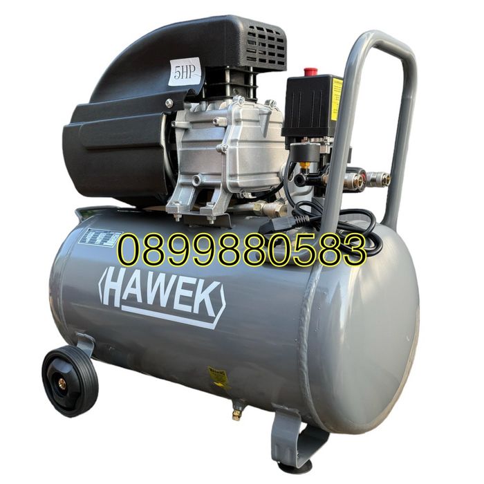 Компресор бутален за въздух 50л Hawek