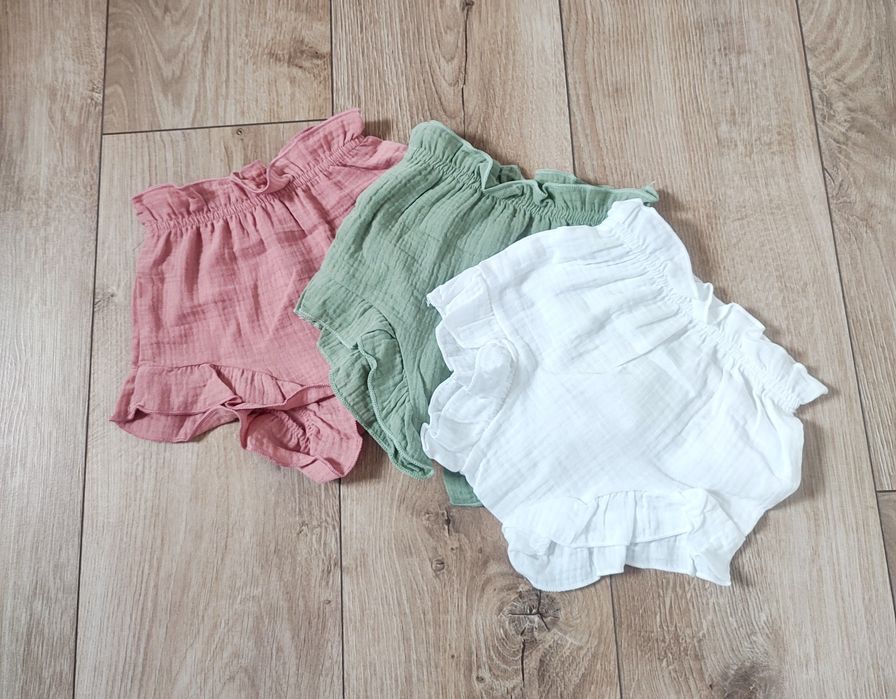 Памучни муселинови гащички, 12-18 месеца