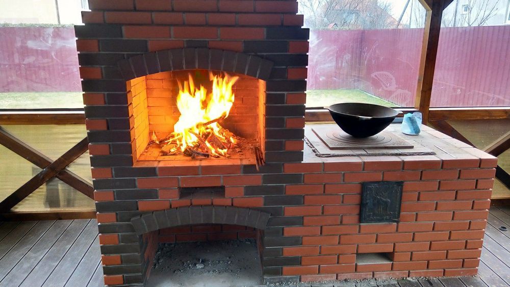 СТРОИТЕЛЬСТВО Летние кухни. Печи. Камин.