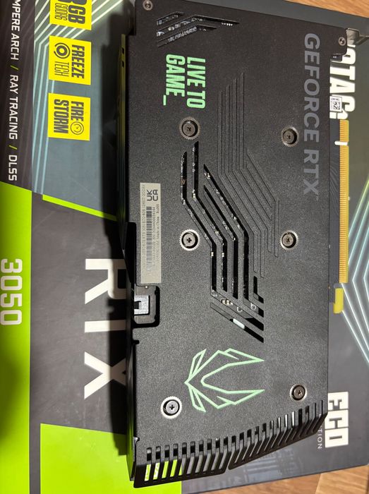 Видеокарта rtx 3050 8gb
