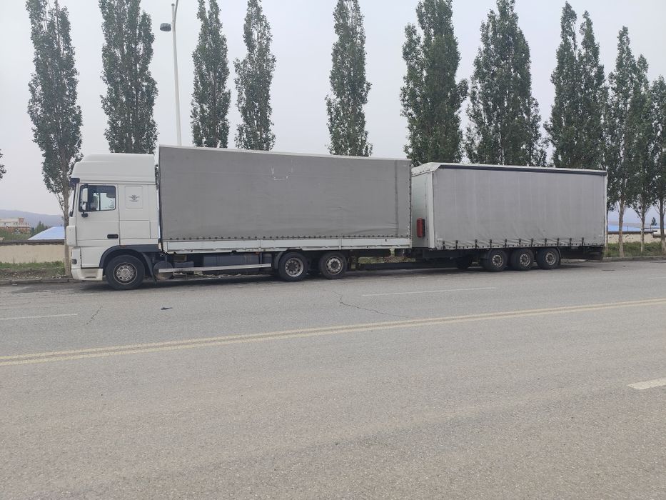 Даф евро 3 . Паравоз . 2005 га 2004 . Механика , ретардер, горный