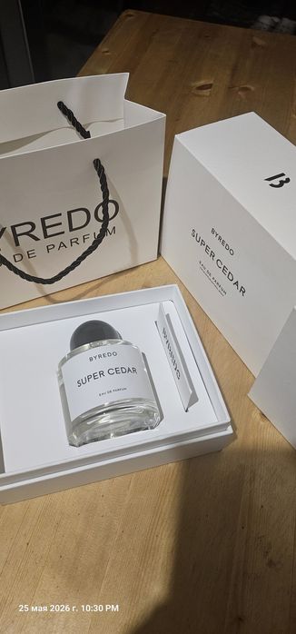 Продам парфюм Byredo  SUPER CEDAR