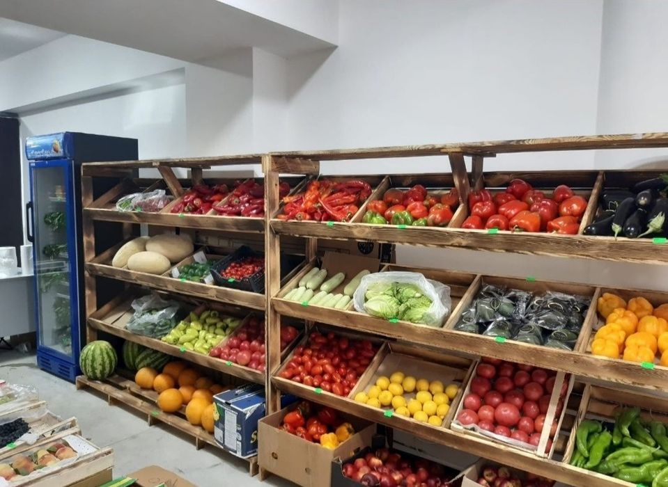 Овощная полка. Овощной стеллаж