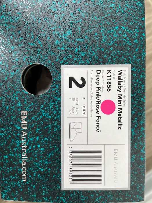 Детски боти EMU Australia Wallaby Mini Metallic 33/34 номер