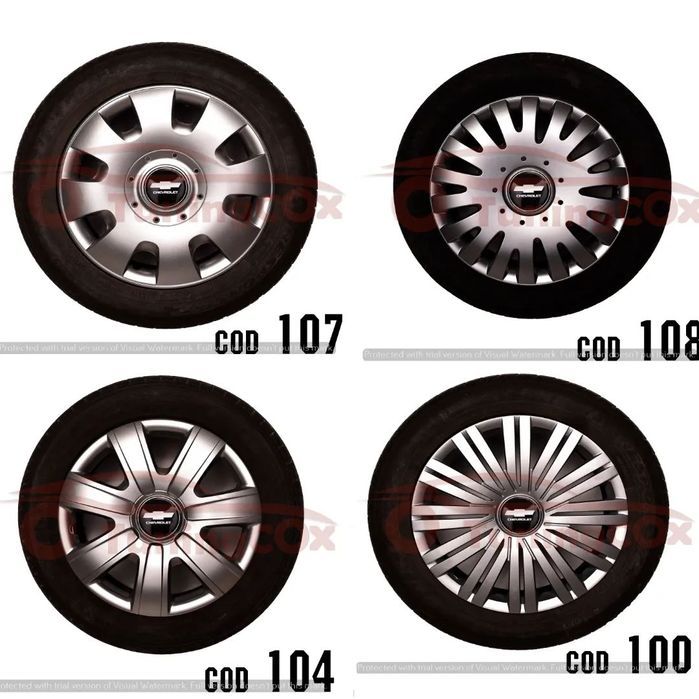 capace roti chevrolet r13  la set de 4 buc,capace janata aliaj