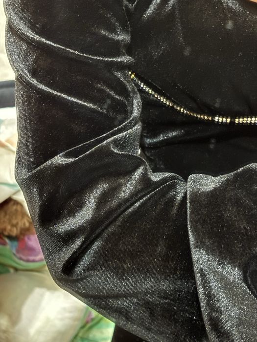 Платье велюровое нарядное