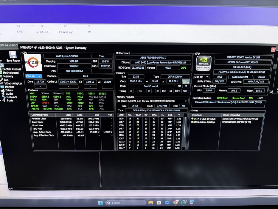 Calculator Gaming | Ryzen 9 5900X • RTX 3060 Ti