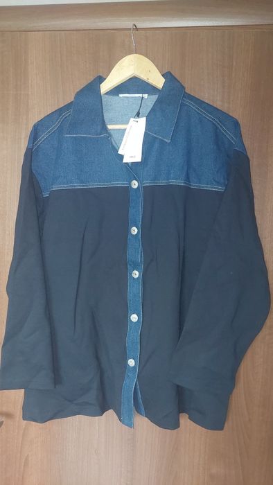 Дънкова риза Mango