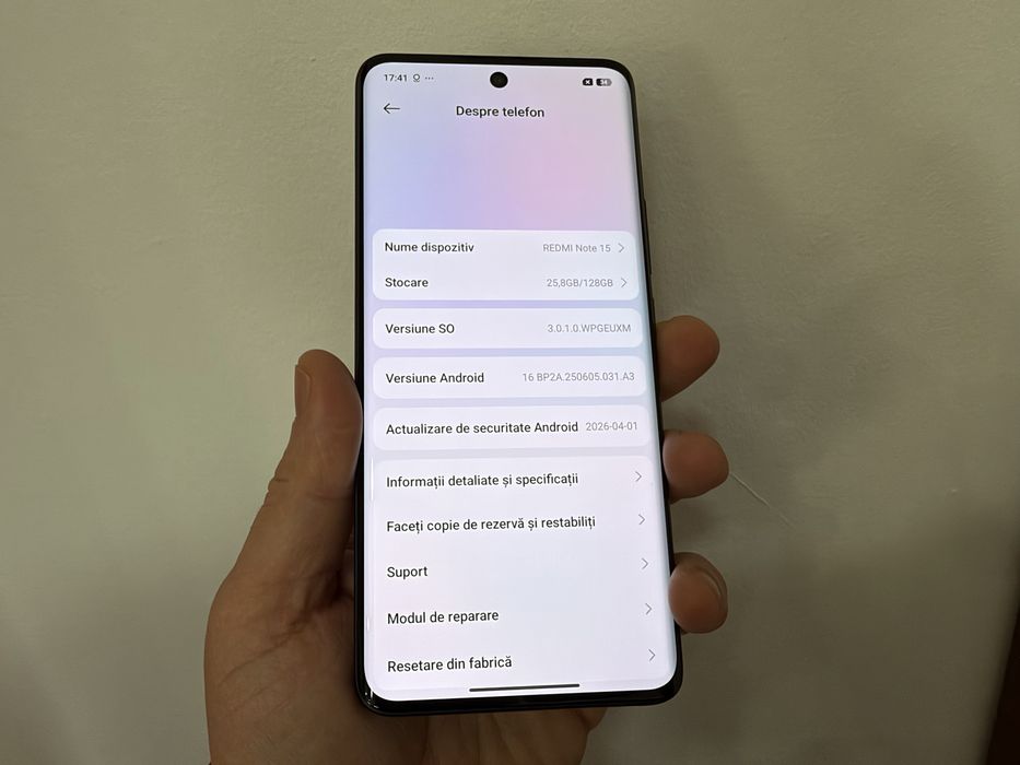 Xiaomi Redmi Note 15 5G, 128 gb, 6 gb ram, Black, dual sim