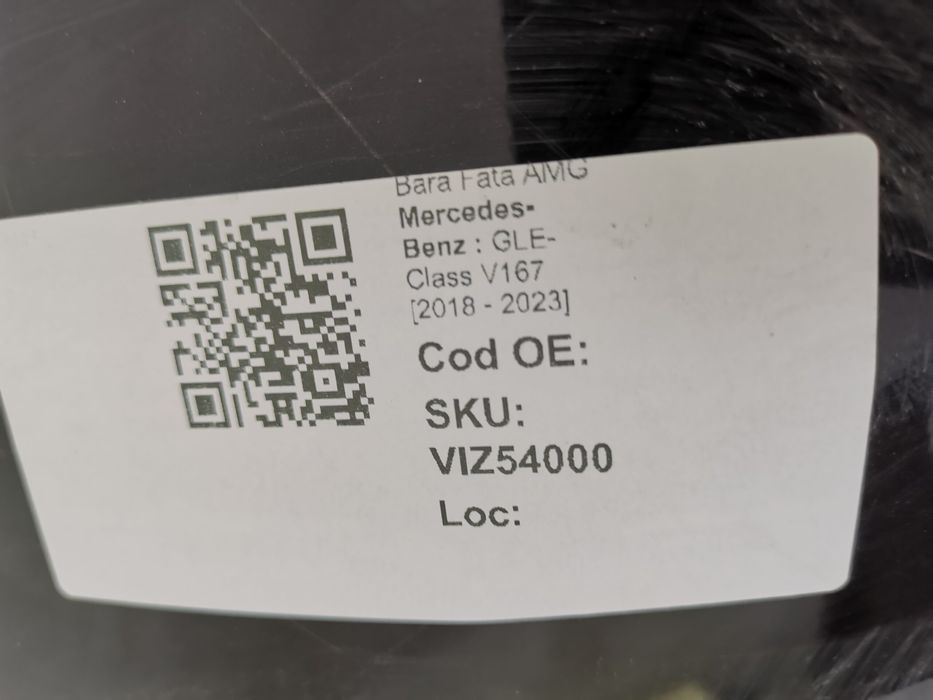 Предна броня AMG Мерцедес-Бенц / Mercedes-Benz GLE-Class V167 Оригинал