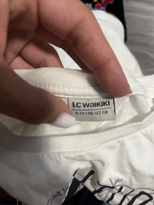 Лот от 5 детски тениски LC Waikiki / Batman – размери 116–134