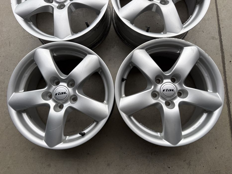 4бр. ОТЛИЧНИ 16” Джанти “RIAL” 5х108 за -FORD/VOLVO/PEUGEOT/CITROEN- 7Jx16H2, ET48